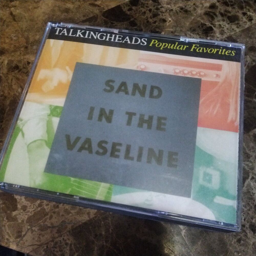 Talking Heads - Popular Favorites Sand In The Vaseline (CD, 1992, 2 Discs)